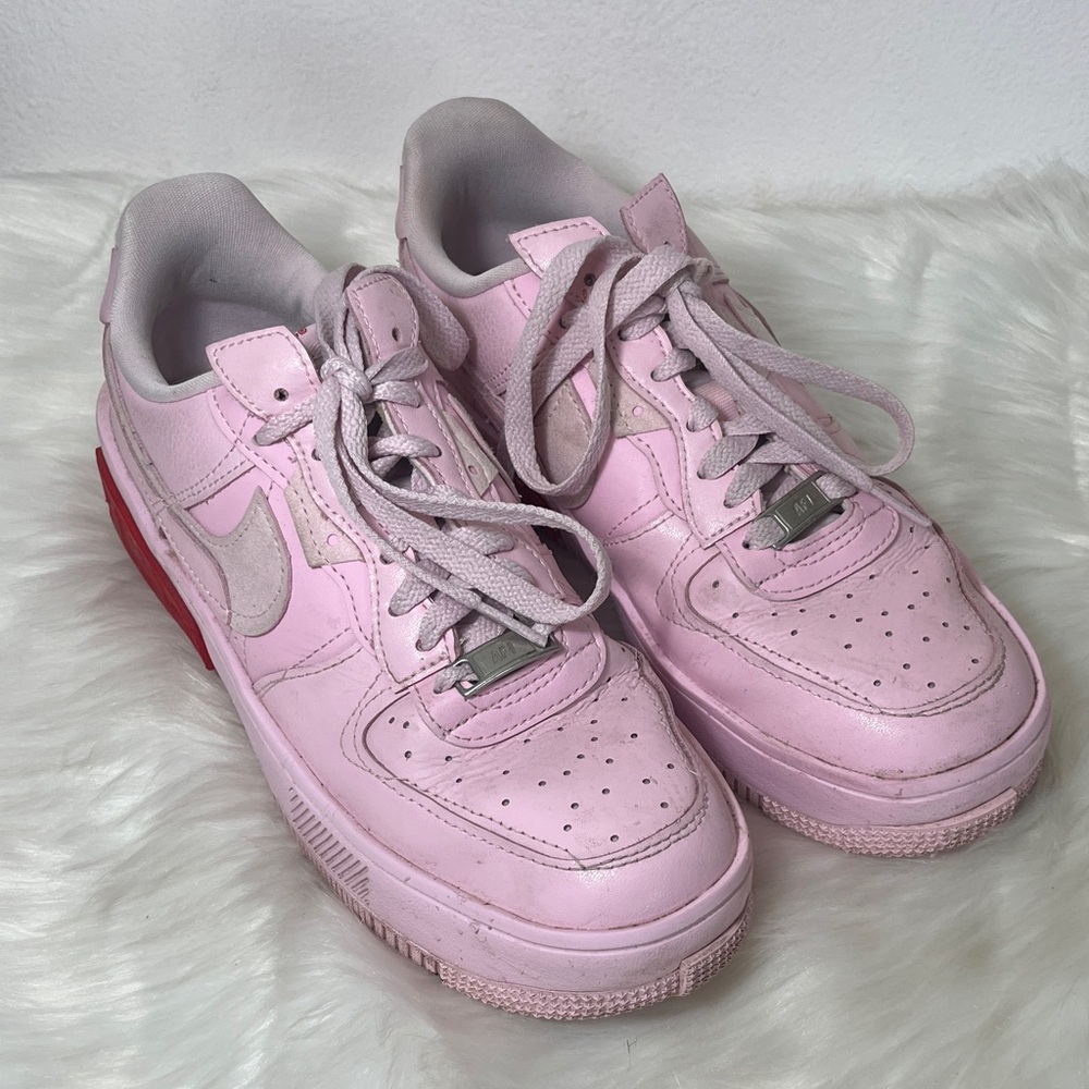 Nike Air Force One Light Pink Sneakers